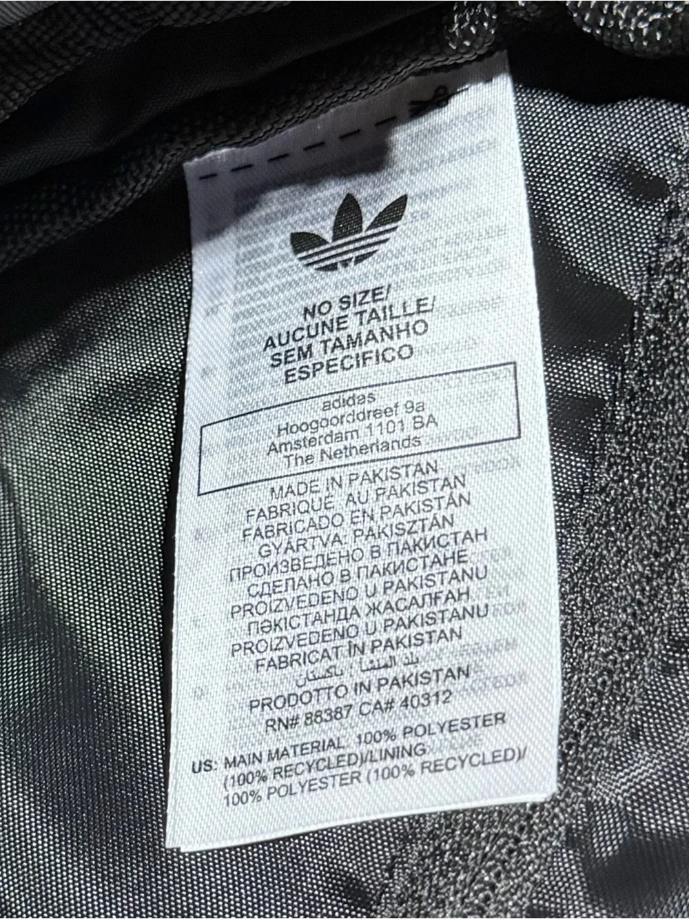 Adidas Argentina Soccer National Team 2026 Fanny Pack Waist Bag AFA KE1381 NEW
